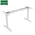 Two Legs Standing Desk Hydraulic Adjustable Computer Table Automatic Height Factory