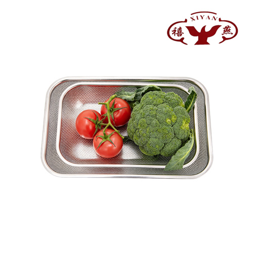 Giỏ lưới đục lỗ vuông