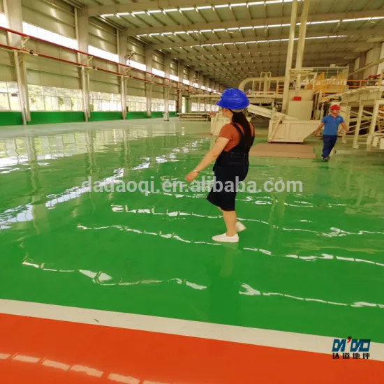 Floor paint epoxy resin crystal clear