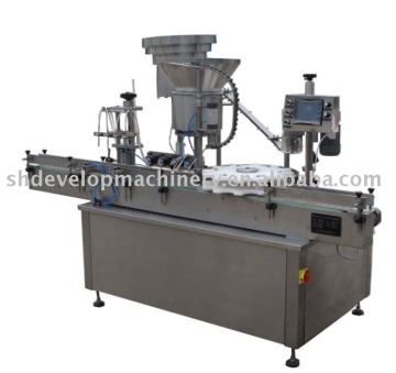 injection vial filling plugging and capping machine