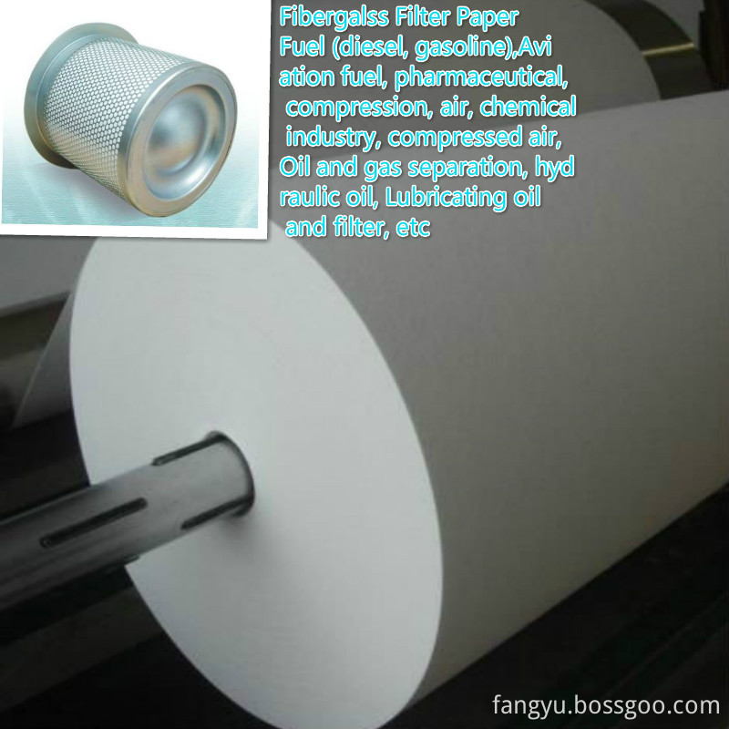 Composite Fiber Glass Filter Paper 5um