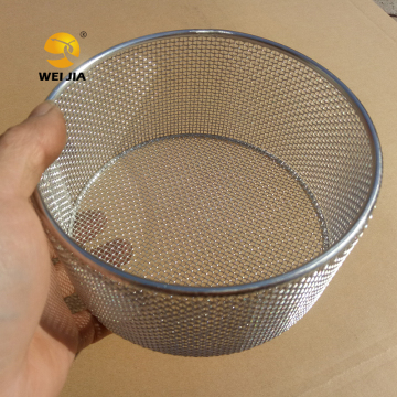 Stainless Steel 316 Keranjang Penyimpanan Instrumen Bedah dengan Tutup