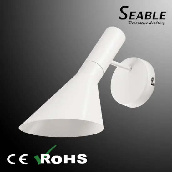 iron style white black color new design lighting wall lamp light with E27 holder