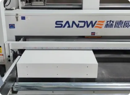 Wide Belt Lacquer Sander for woodworking