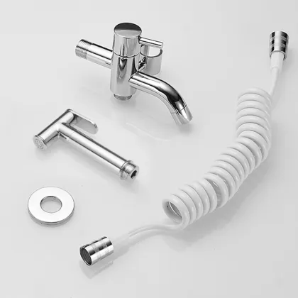 Bathroom Hardware Toilet Bidet Angle Copper Spray Gun Nozzle