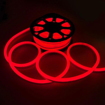 Outdoor Red Flexible LED Neon Rope Light