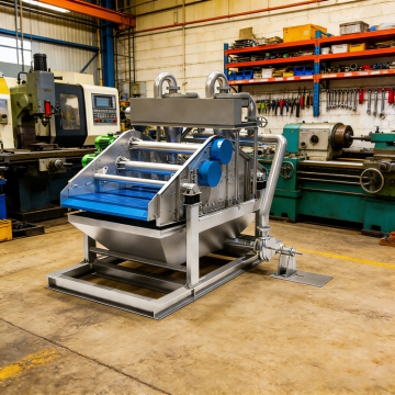 Peralatan Terintegrasi Pencucian &amp; Pemulihan Pasir