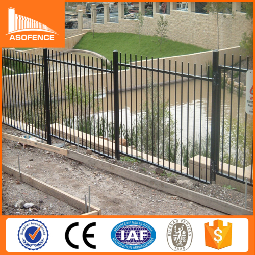 metal rail fence 40x40x2mm metal rail fence 2016 importer design metal rail fence for sale