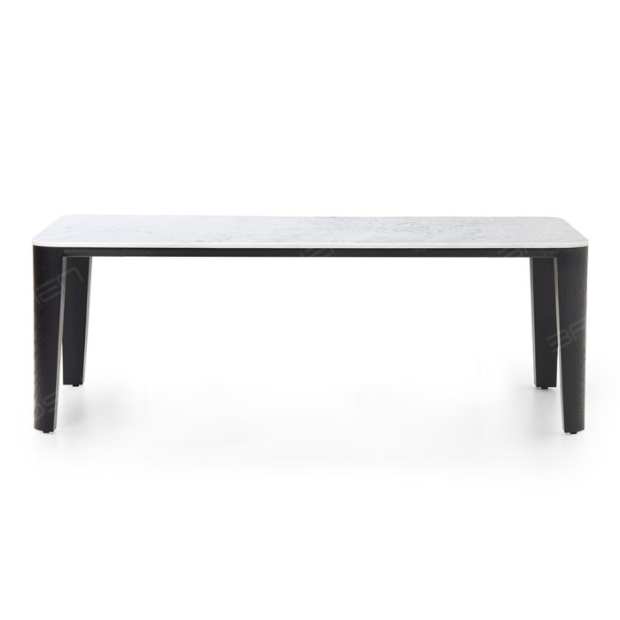 mesa de jantar de mármore moderna