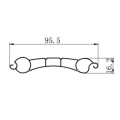 Moule d'extrusion de profil d'obturateur à rouleau à chaud