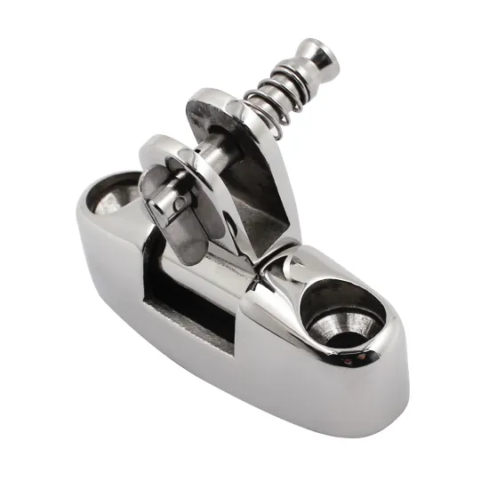 Hot Selling 316 Stainless Steel Mirror Polished Hinge for Yacht Deck