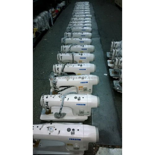 Machine à coudre à point noué à aiguille unique informatisée à entraînement direct