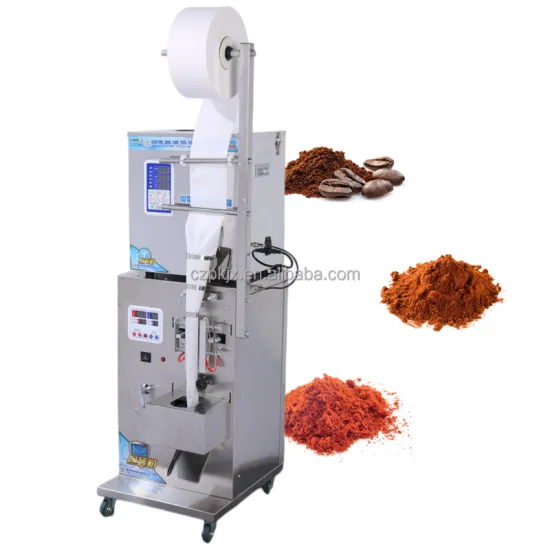 Automatic Food Weighing and Packaging Machine for Snacks and Grains