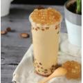 Frozen milk Golden Boba food