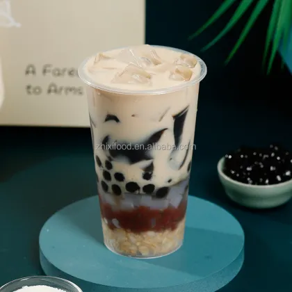 1kg Double Happiness Roasted Milk Flavored Syrup for Milk Tea and Bubble Tea