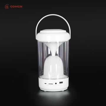 Speaker Bluetooth Hourglass dengan 7 lampu berwarna