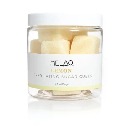 Vegan Exfoliating Candy Sugar Body Scrub Cubes