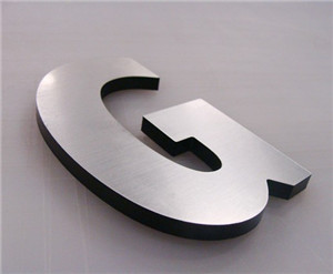 Aluminum letters