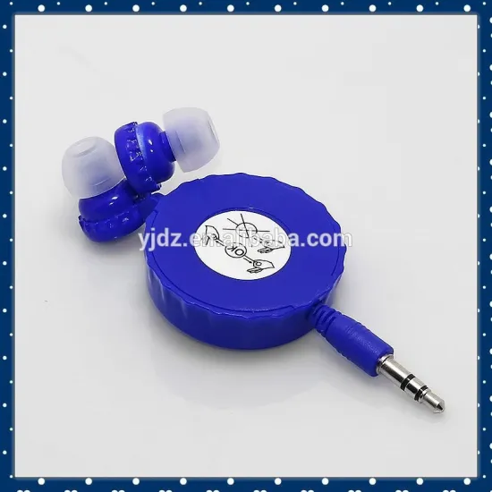 Beer Cap Retractable Stylish Promotion Earphones