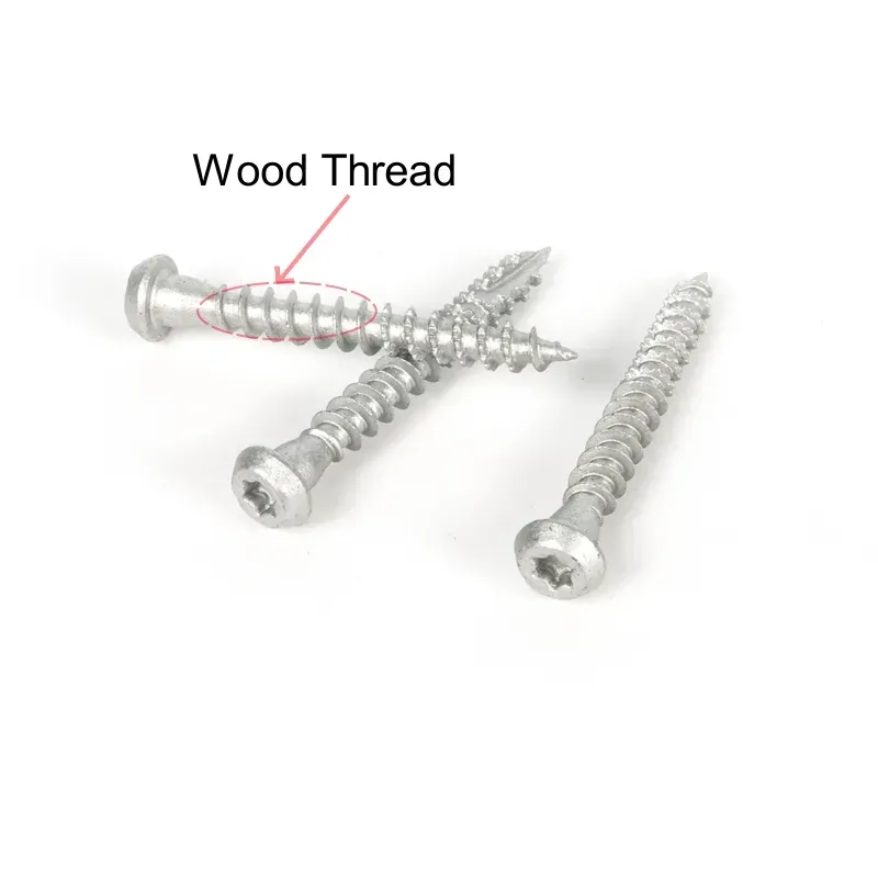 Dacromet Wood Screw - Trox Drive Special Pan Head Type 17