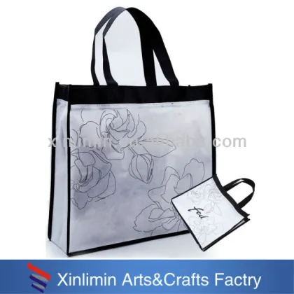 Hot sale paper bags with handles wholesale private label paper bag