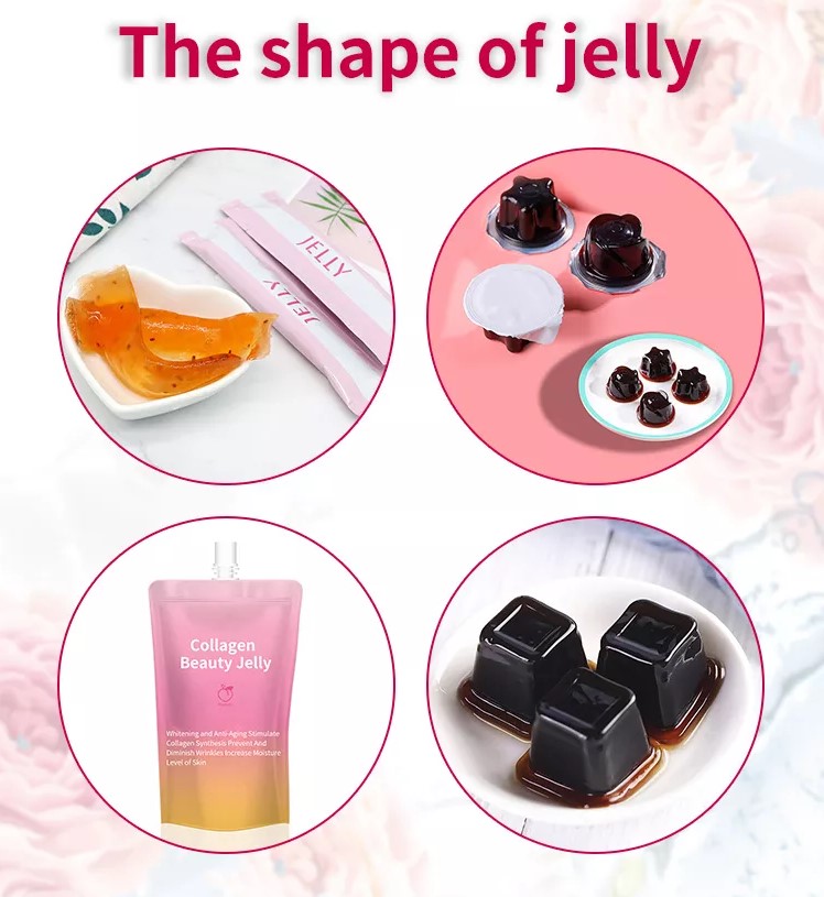 Private Label Vegan Fruit Extract Diet Slimming Enzyme Jelly Skin Whitening Collagen Weight Loss enzyme Jelly