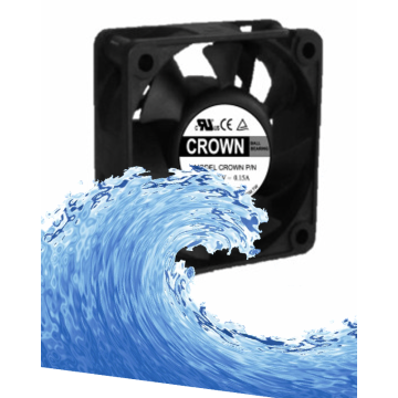 Crown 60x25 DC ventilador A3 DC