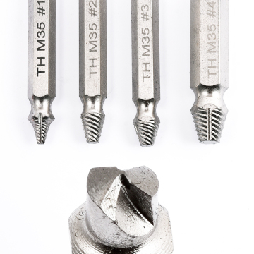 High-speed Steel M35 Cobalt-Containing Double-head Screw Extractor