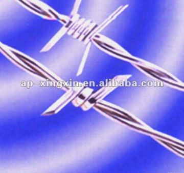 stainless steel barbed wire line (direct supplier)