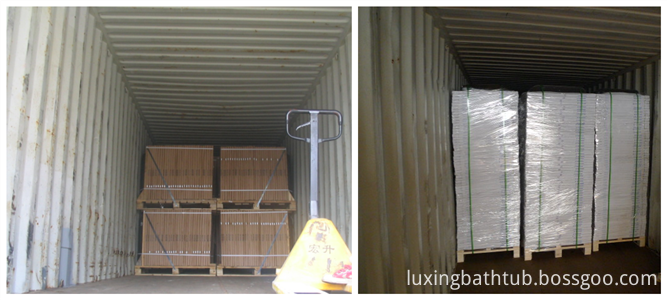 Loading in container