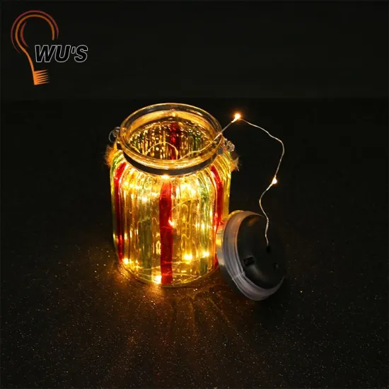 Satisfying service factory directly solar powered hanging floral stained glass led light