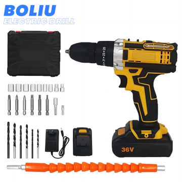 Cordless Power Drills: 21V Electric Screwdrivers with Lithium Rechargeable Batteries - A Versatile Replacement for Traditional Battery-Driven Tools