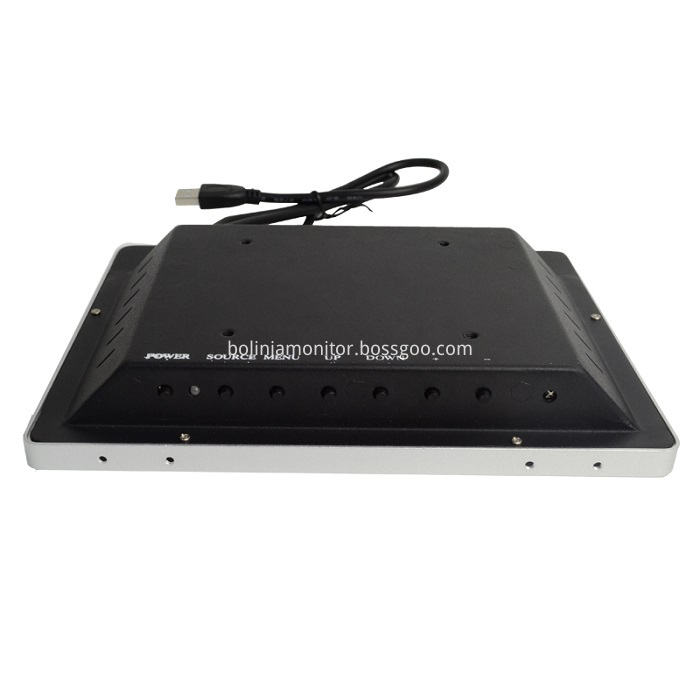 Square Screen Pcap Touch Monitor Top View