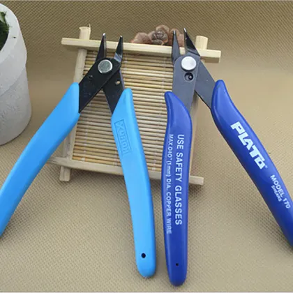 Industrial Electronic Cutting Pliers Mini Oblique Pliers Electronic Maintenance Model Making Trim Side Cutting Pliers PROSTOEMER