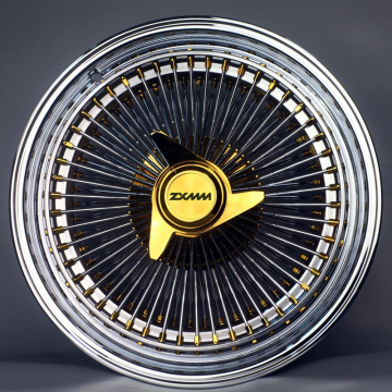 Custom Forged Chrome Steel Wire Wheel Rims 20-26 Inch for Cadillac Chevrolet Impala