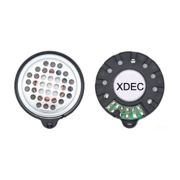 40*6.6mm 32Ohm 10MW demir kapaklı kulaklık hoparlör sürücüsü