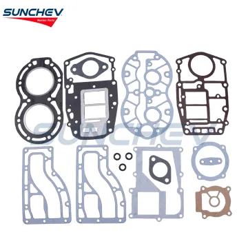 SUNCHEV Power Head Gasket Kit 11400-96850 For Suzuki DT20 DT25 complete powerhead gasket set