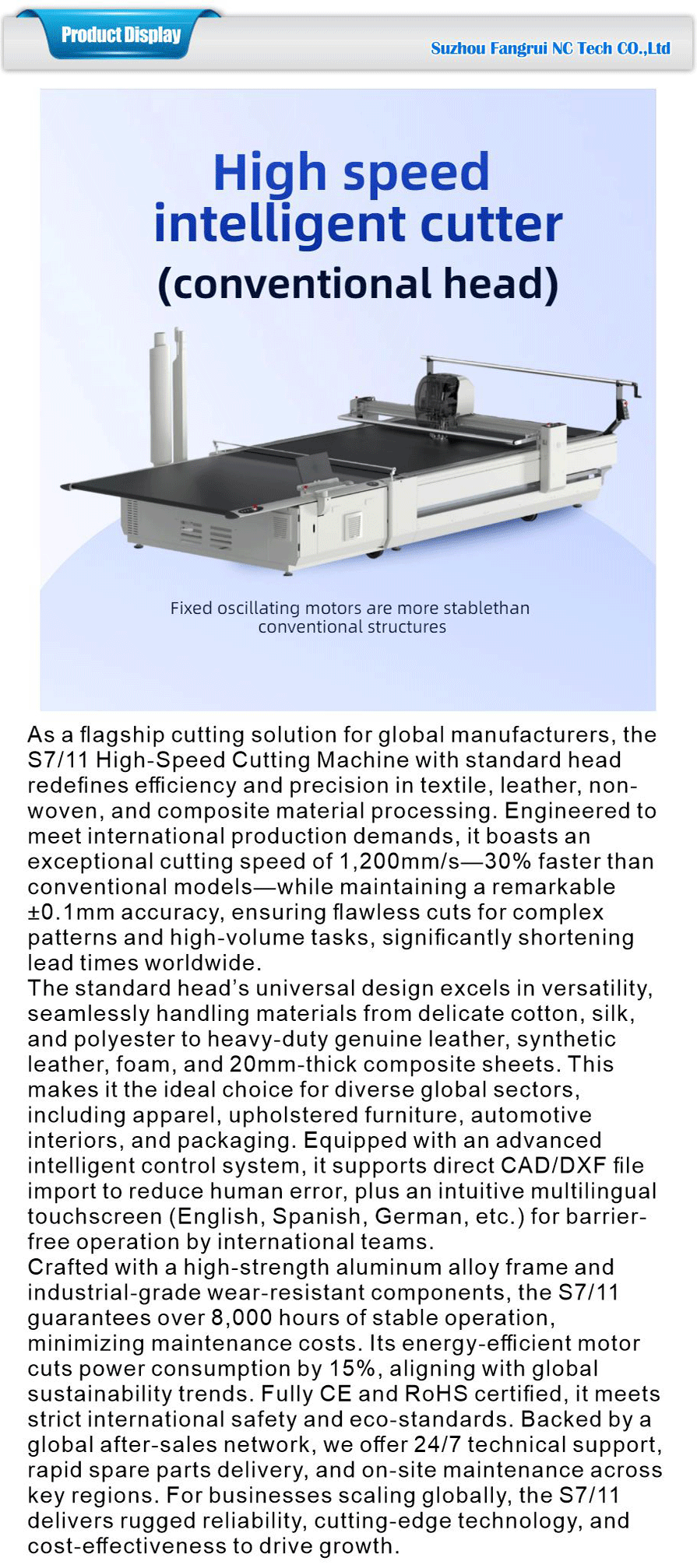 High-speed Cutting Machine - Standard Head - Standard Speed Type-xiangqing1-FR003
