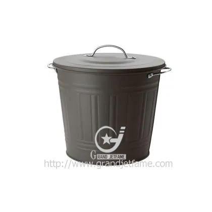 metal storage bin home galvanized storage bin