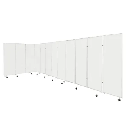 school home office mobile accordion partition screen board