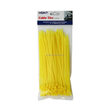 Strong Self-Locking Nylon Cable Ties - Heavy Duty Plastic Zip Ties (Pack of 100)