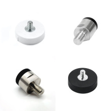 Industrial Permanent rubber covered strong pot magnets
