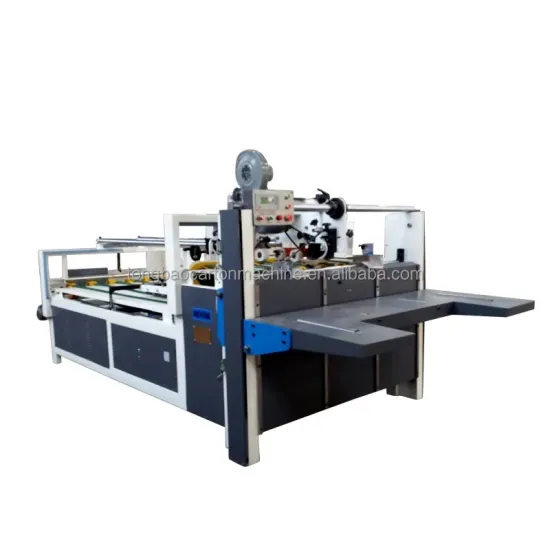 Semi-automatic Box Gluing Machine for Cardboard Box Gluing and Folder Gluing