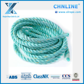 Chnline Green 3 Strand 12mm polypropylene danline rope