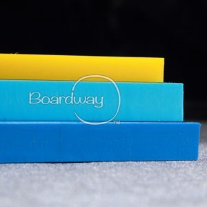 High impact strength transparent colored plastic sheets for industry