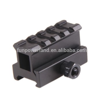 Funpowerland 1inch Height 4 Slots AR See-Through Riser Mount