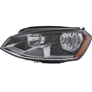 Volkswagen Golf 2014-2017 Halogen Headlamp Headlight - HEAD LIGHT W/O HID (VW2503160 5GM-941-006-C)
