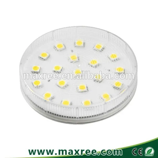 AC100-240V plastic CRI>80 5050SMD led under cabinet light GX53