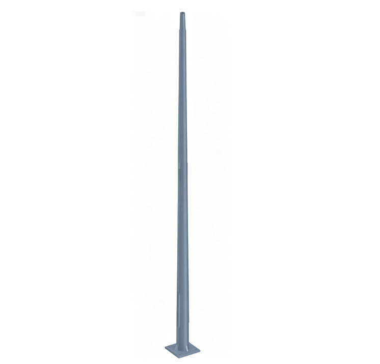 Industrial manufacturing quality control for street light poles