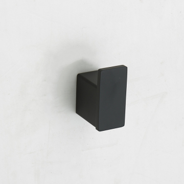 Black Robe Hooks Wall Mount SUS 304 Stainless Steel